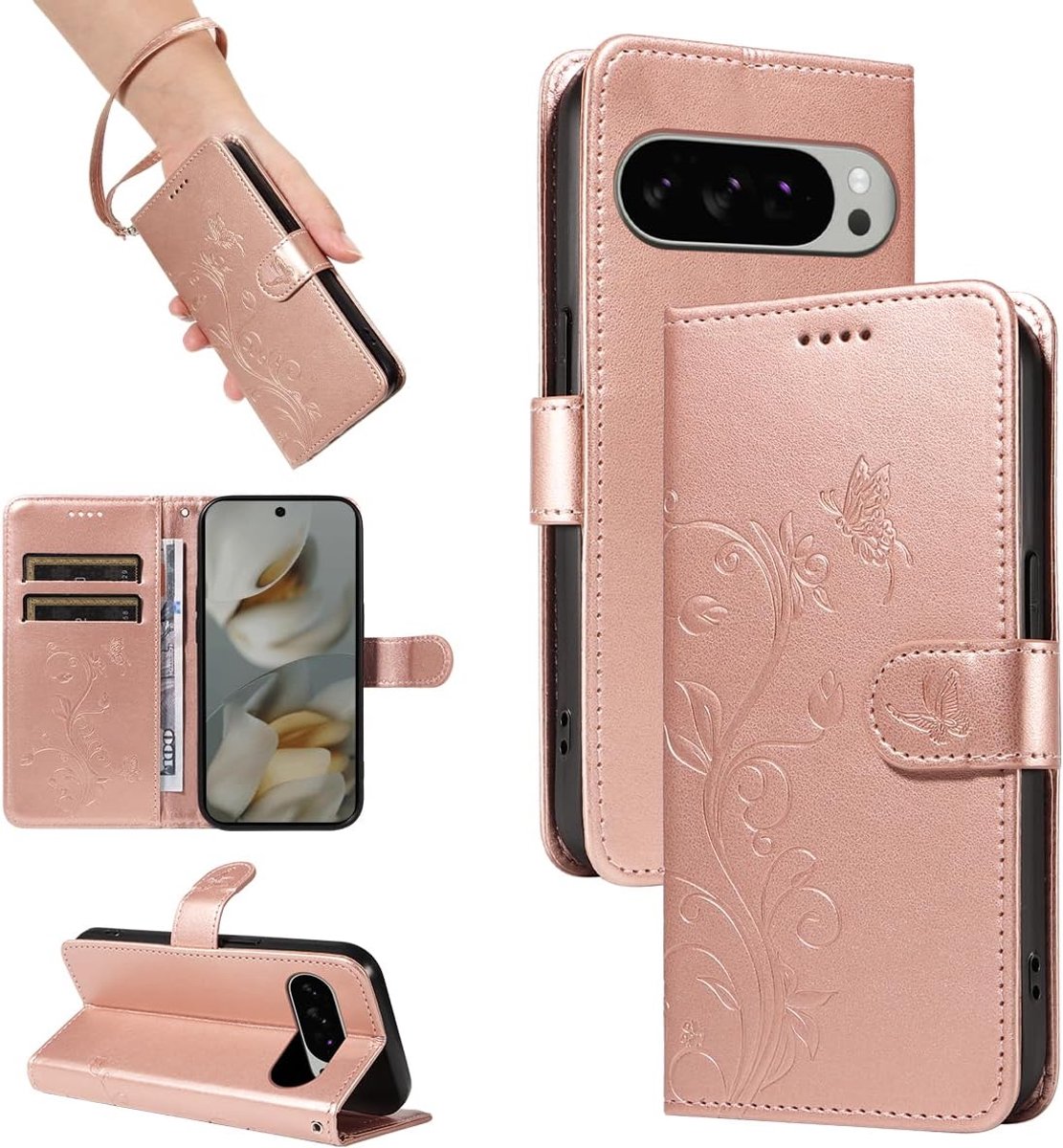 Hoesje voor Google Pixel 10 Pro XL, Roségoud