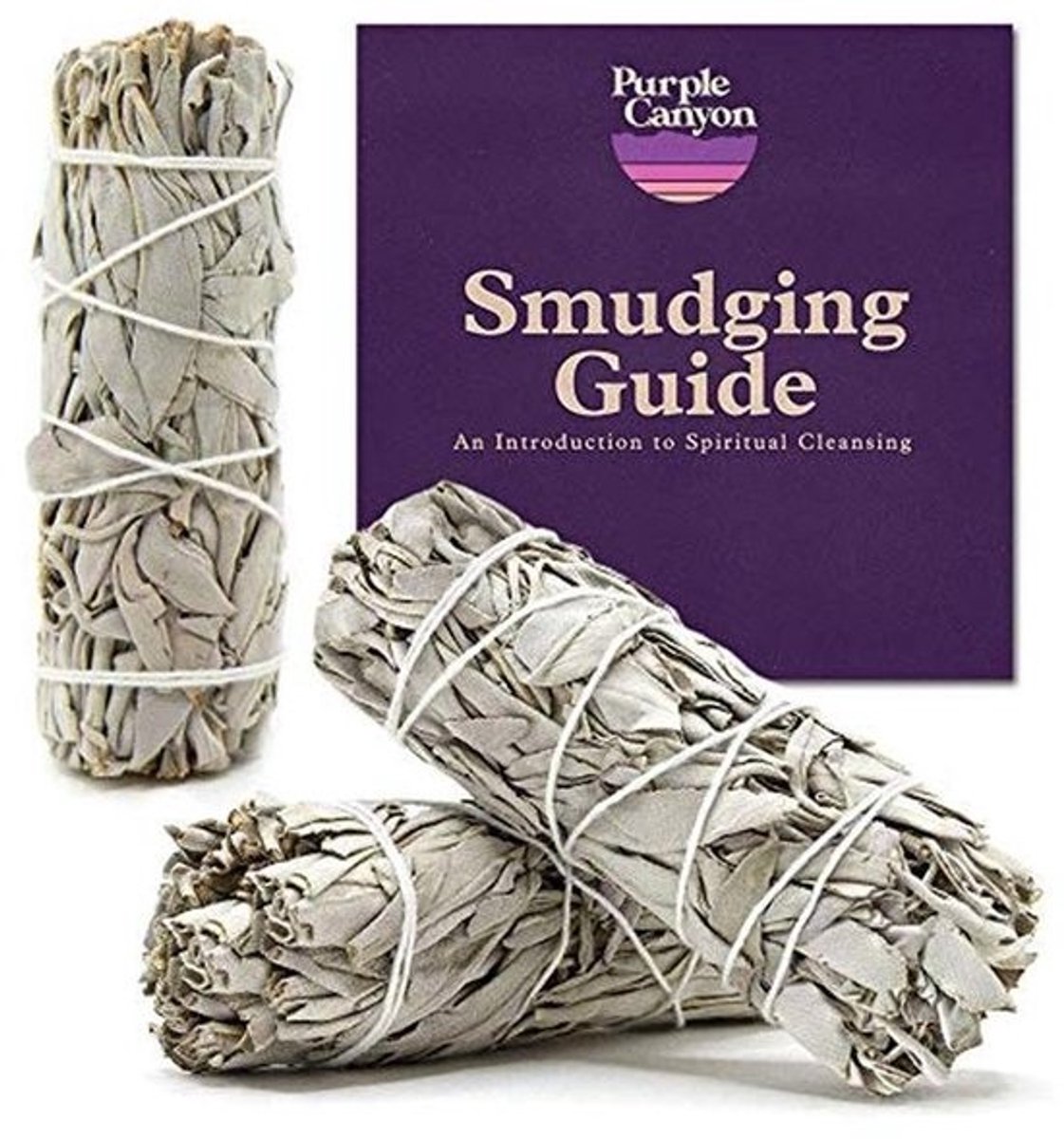 Witte Salie Bundels voor Reiniging en Meditatie - 3 Pack Smudge Sticks 4 Inch