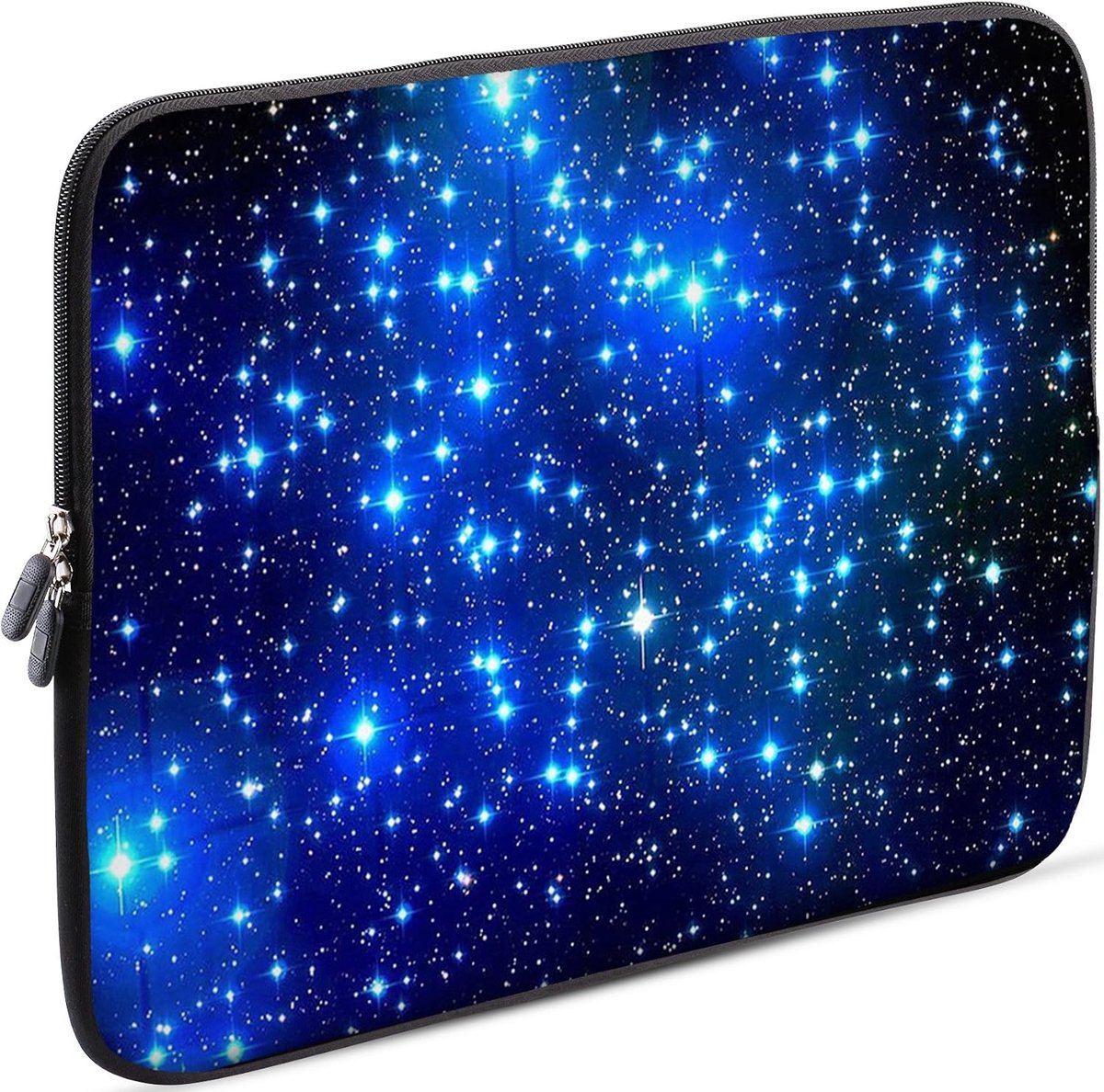 14-14.2 Inch Laptoptas - universele notebooktas - Neopreen Laptoptas, PC computerhoes hoes cover- 42 Ontwerpen om uit te kiezen, blauw