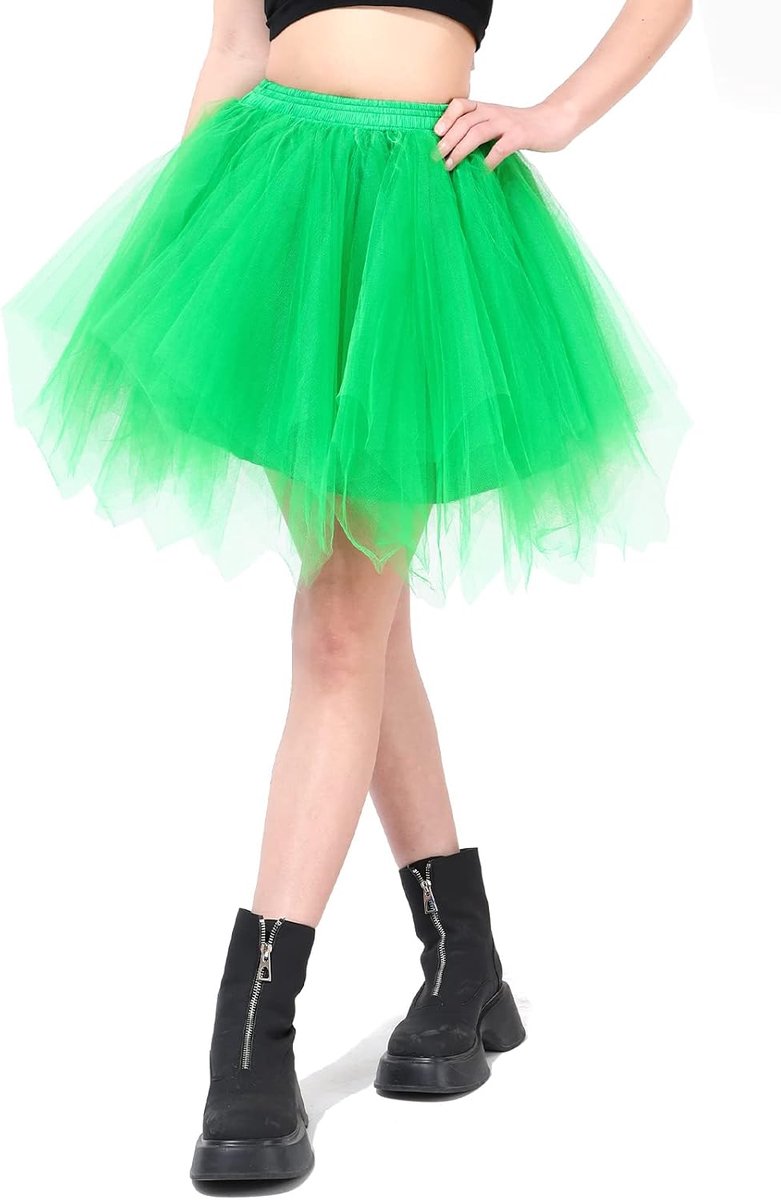 Rokken voor Vrouwen Volwassen Tutu Tule Rok Ballet Halloween Kerst Fancy Dress Cosplay Petticoat Party Dans Kostuum