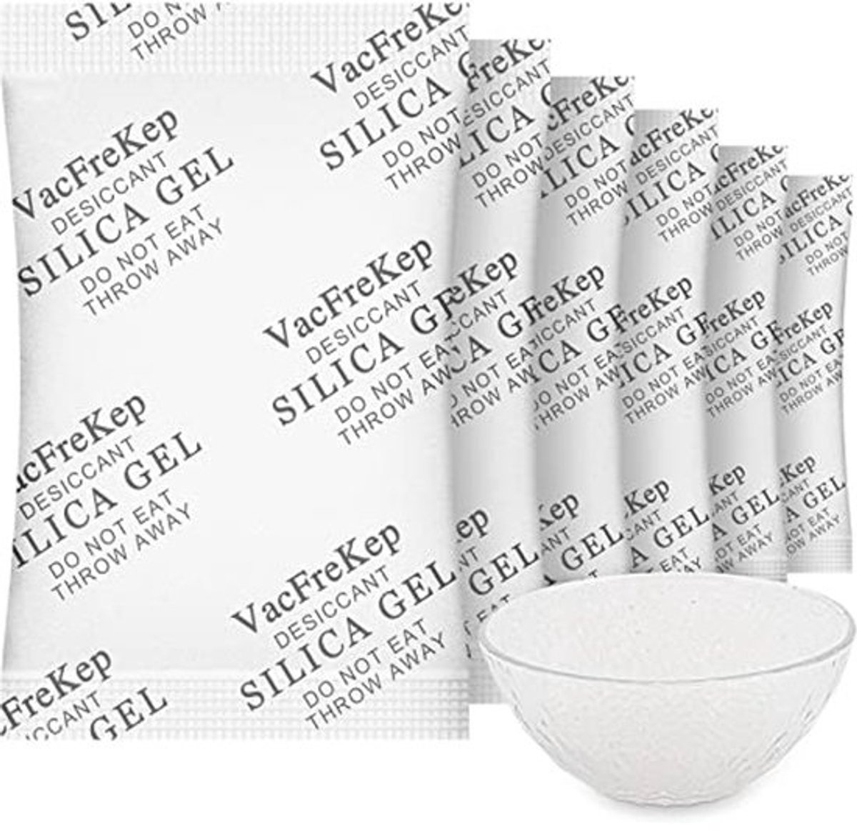 Silicagel Droogmiddel Zakjes - 10 Gram, 150 Stuks, Vochtabsorberend, Ideaal voor Bewaren en Beschermen