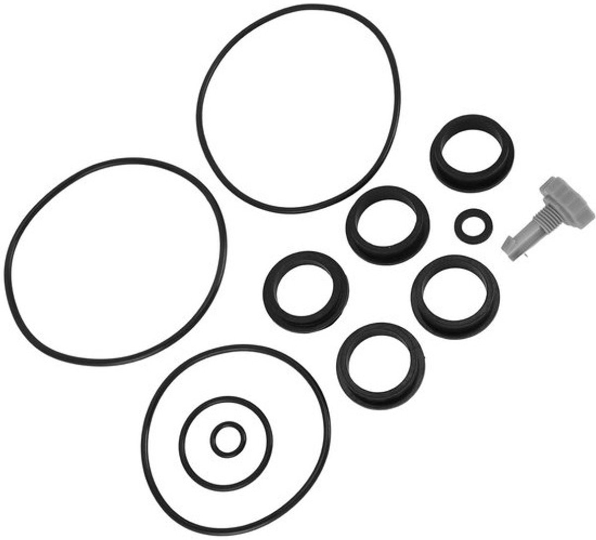 Vervangingsset Zandfilterpomp - Reparatieset Klep O-ringen - Zwembad Onderhouden - Helpt Lekkages Verminderen - 24 x 16 x 4 cm