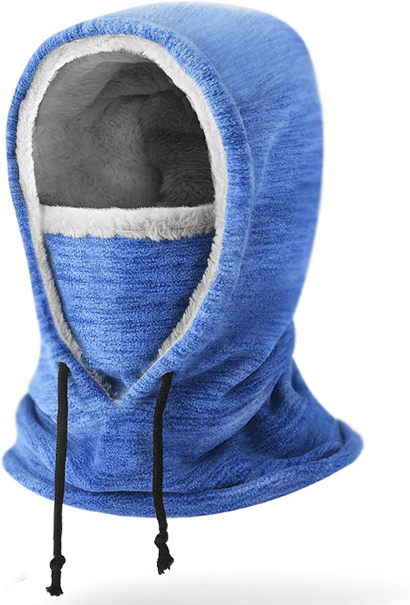 Bivakmuts, winter, thermische balaclava, voor heren en dames, warme skimuts met fleece, winddicht, ademend, multifunctioneel gezichtsmasker, nekwarmer voor skiën, fietsen, bergbeklimmen