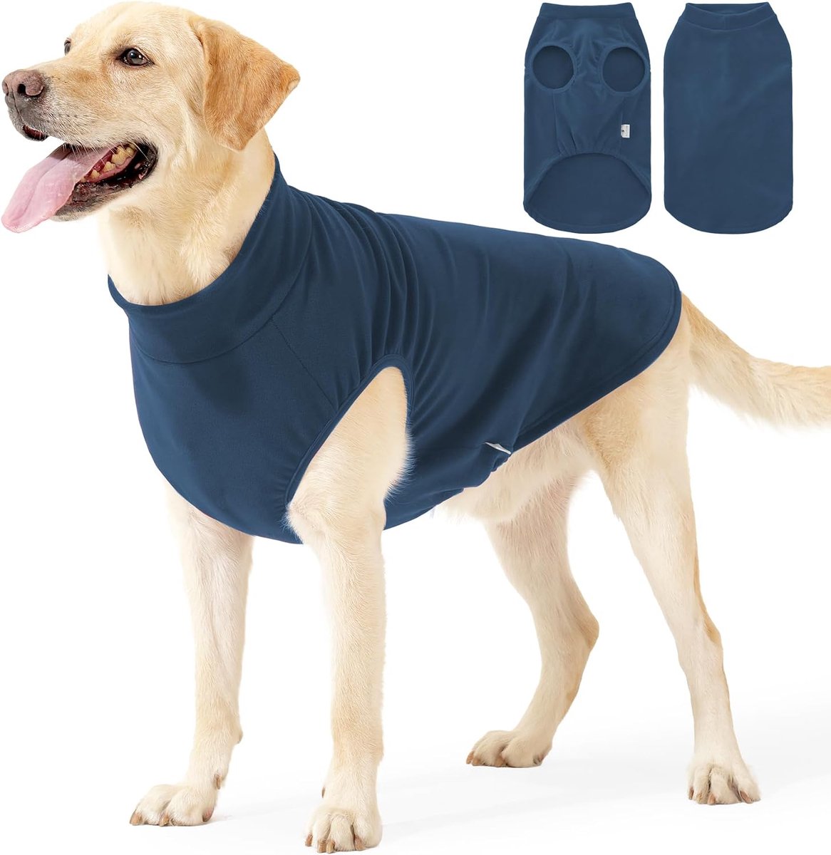 Truien, Lichte Trui, Sweater en Pyjama, Sweatshirt Vest voor Kleine, Middelgrote en Grote Honden, Zachte Jas voor Huisdierkleding (Groenblauw, XXXL)