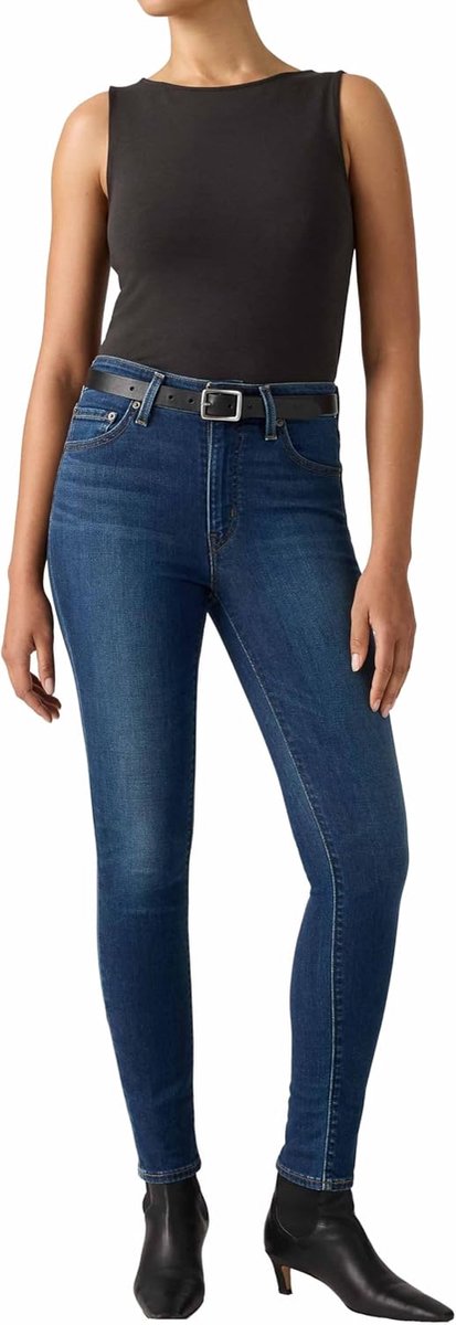 721 High Rise Skinny True Blue Dark