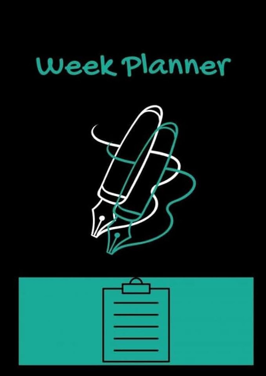 Weekplanner A4 ongedateerd.: To do weekplanner voor 52 weken met veel ruimte voor extra notities