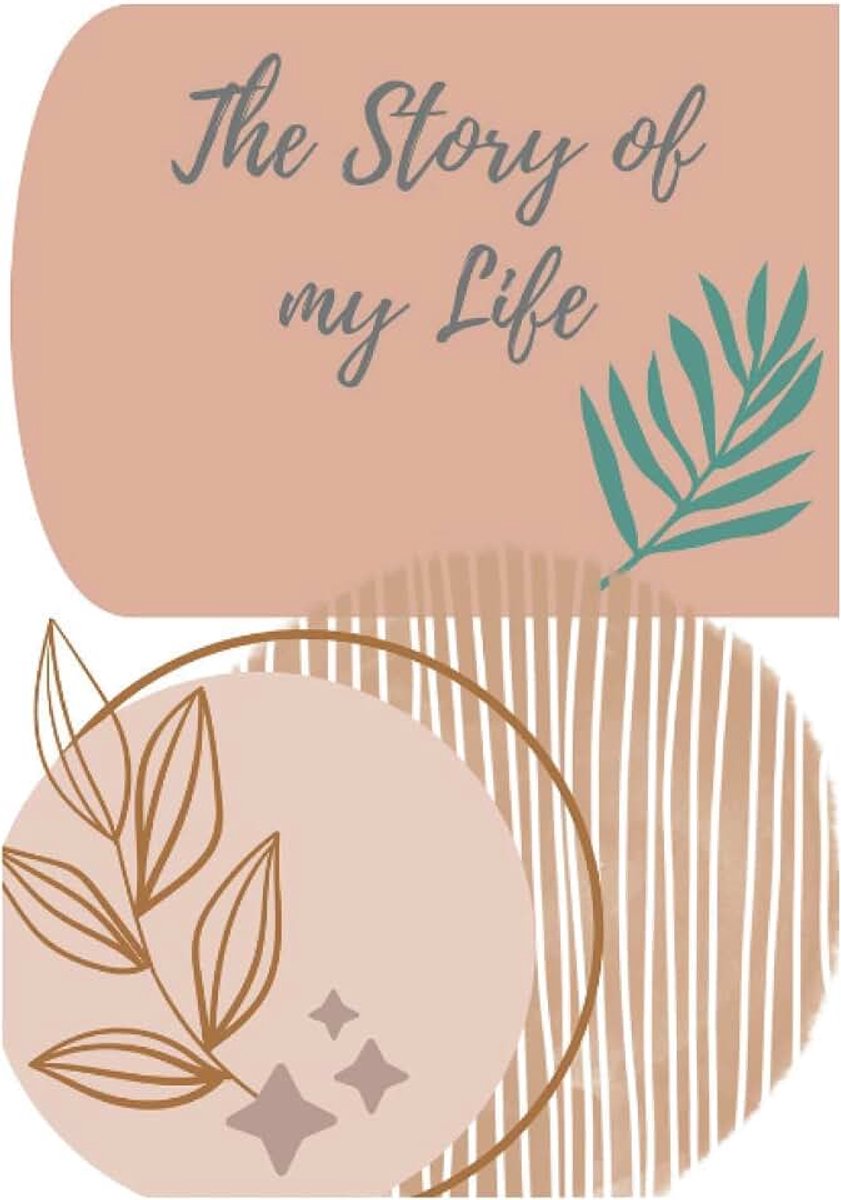 Life: Boho Styled Blank Lined Journal