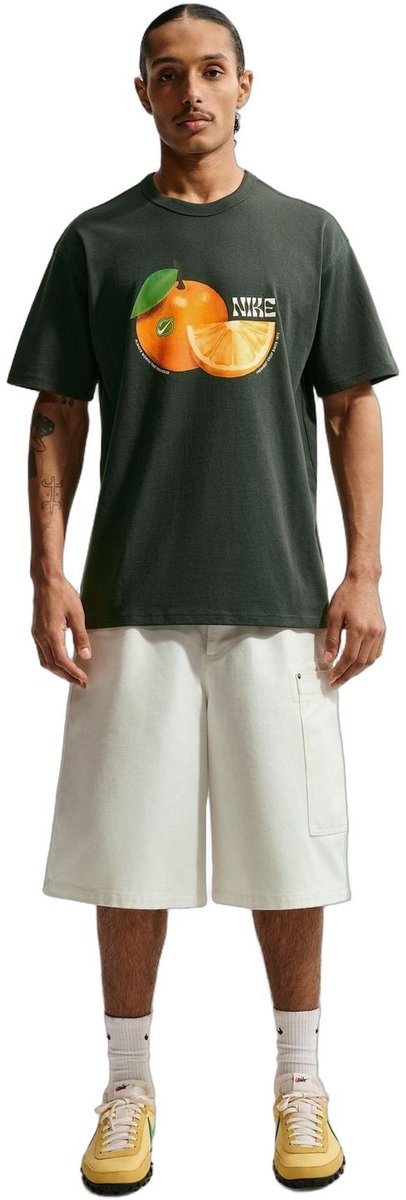T-Shirt Nike U NSW TEE LSE PREM S Heren Groen