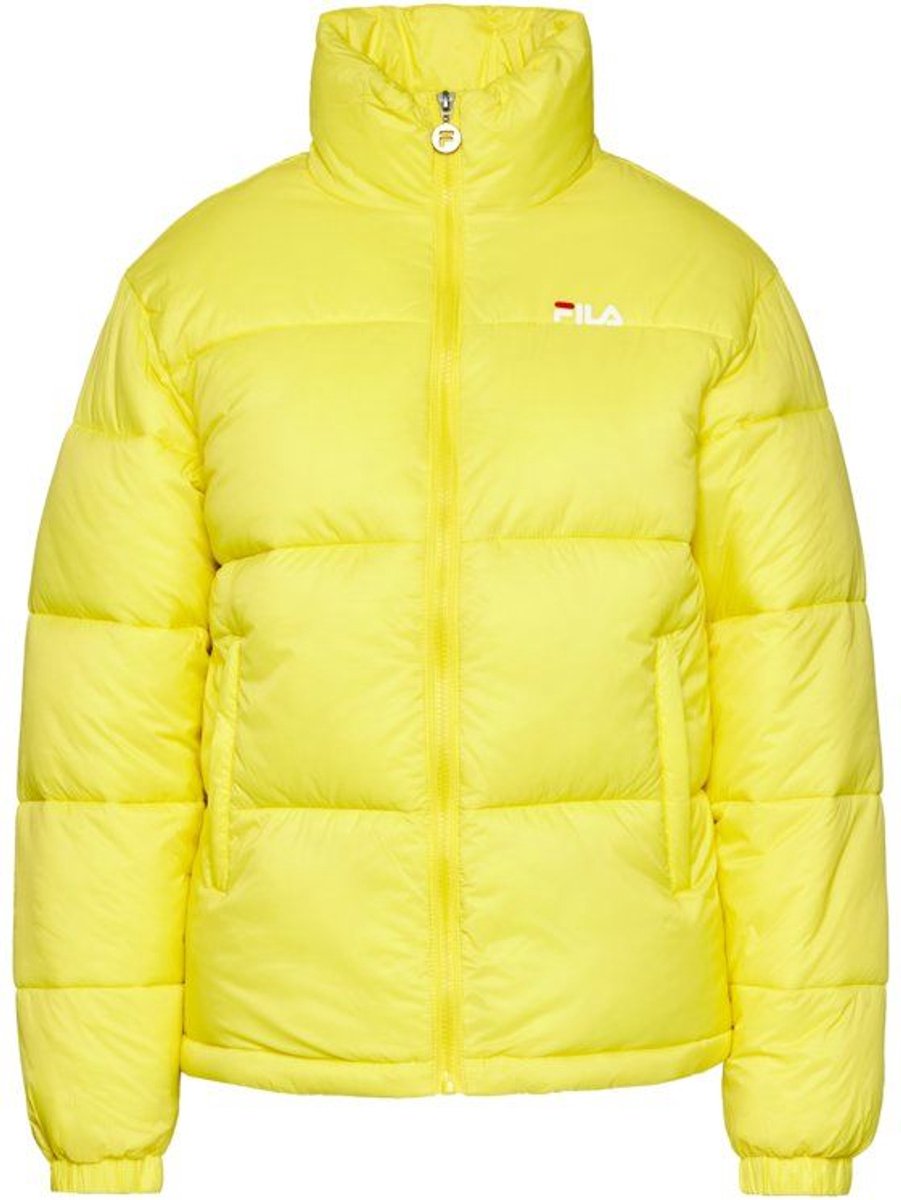 Fila WOMEN UI puff jacket XS Damesjack Geel