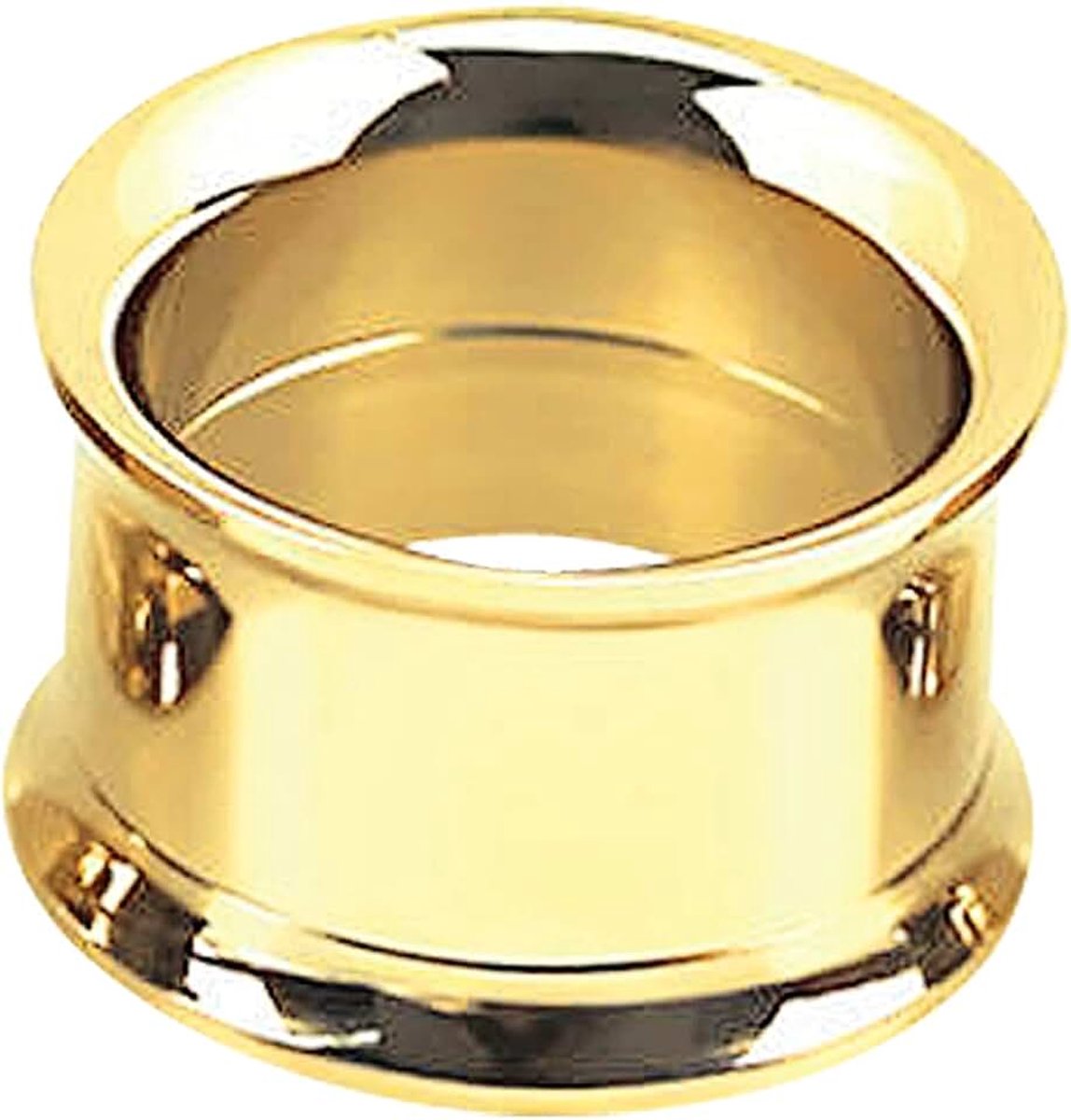 Goud gecoat met een diameter van 16 mm.