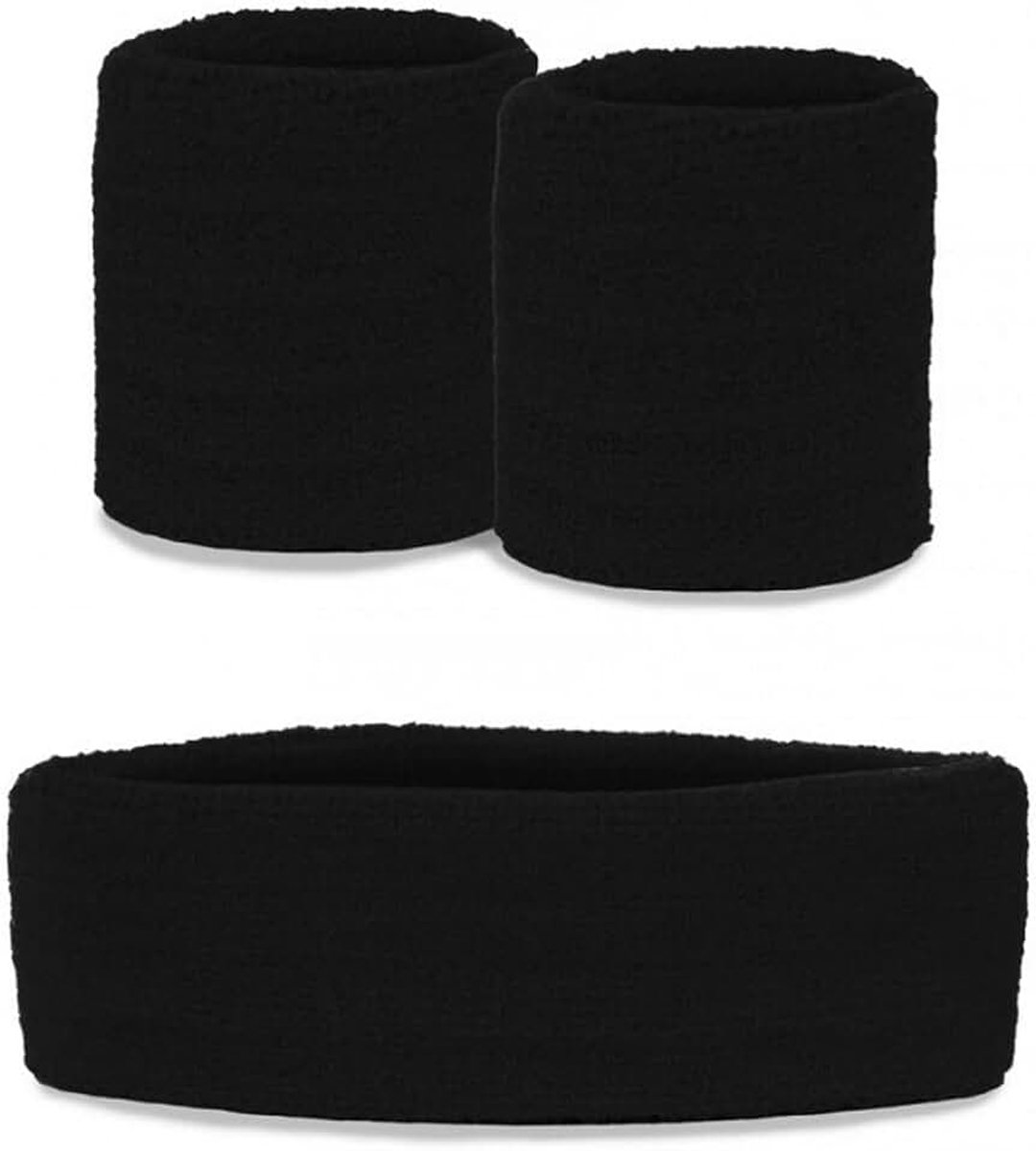 Zweetbanden hoofdband set beenwarmers handschoenen leggings Trashpop roze