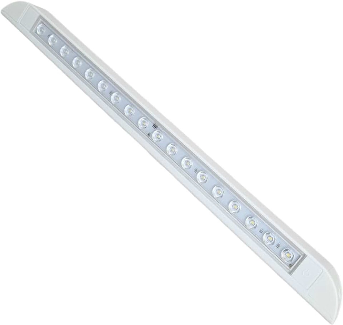 LED Luifel Licht 12V 24V Waterdicht Met Touch Schakelaar Lange 506mm Witte Strip Lamp 3000K (Geschakeld) Voor Camper, Motorhome, Caravan