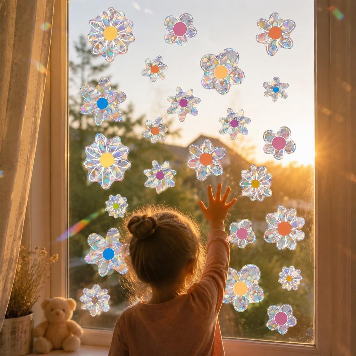 Raamstickers voor glas en glazen deuren