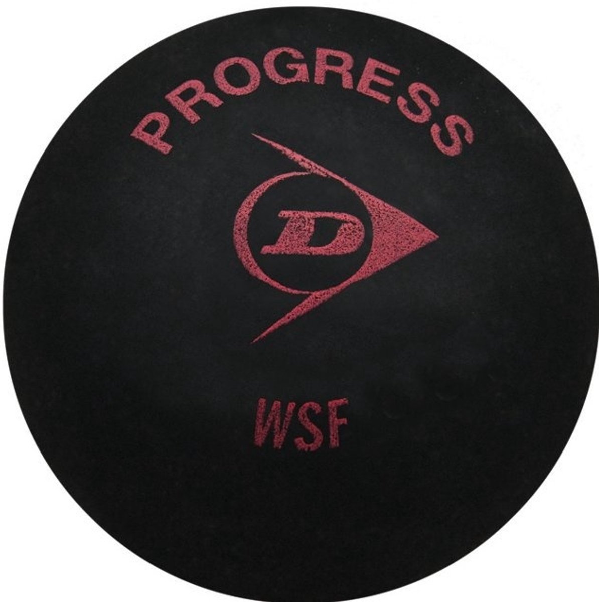 Dunlop Progress squashbal - rode stip