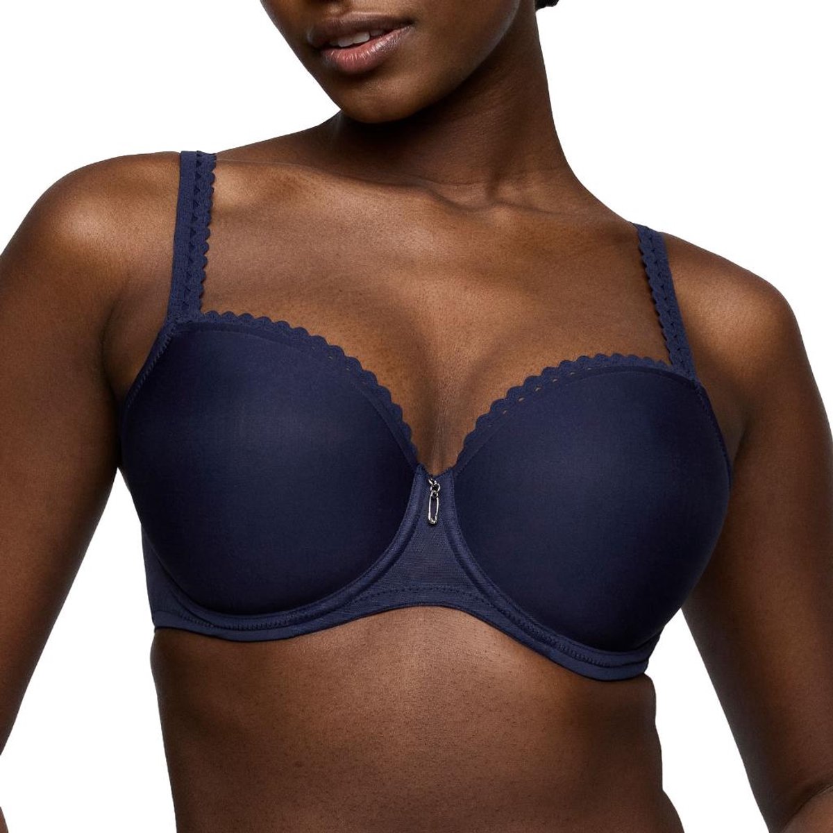 PrimaDonna Twist Wowgirl Voorgevormde Balconette Bh 0242602 Evening Blue - maat EU 65D / FR 80D