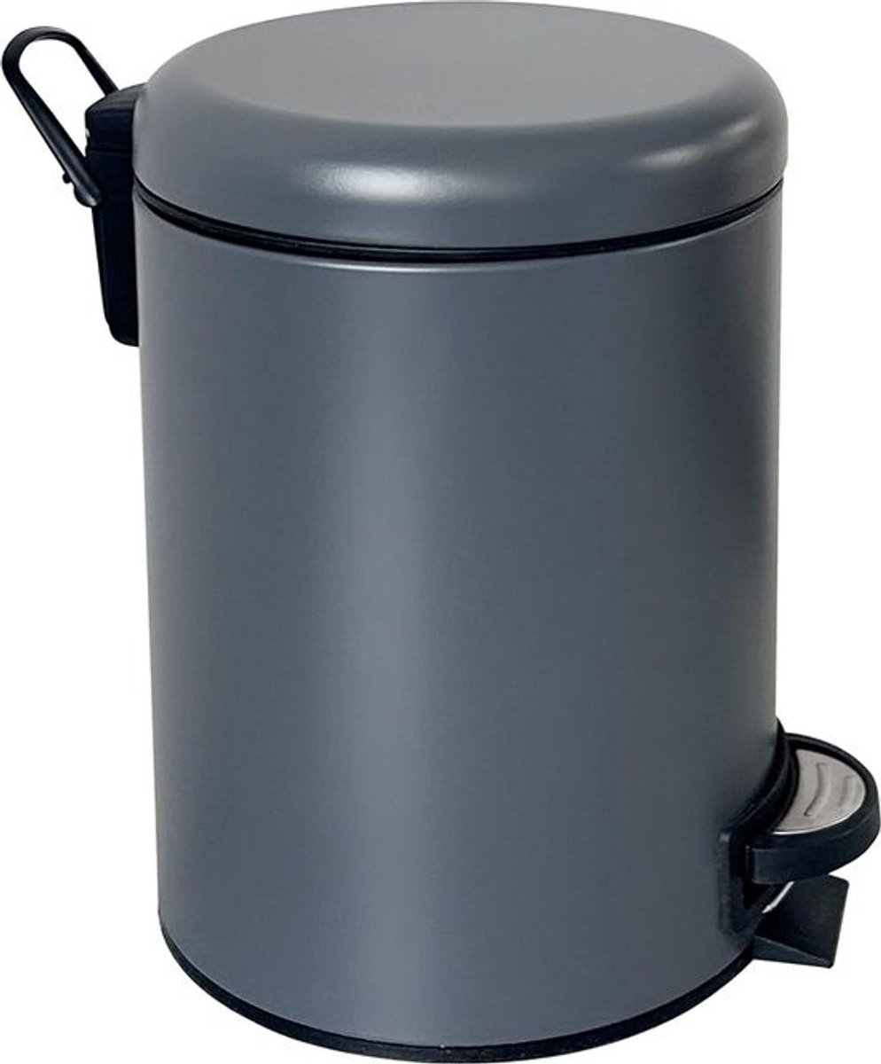 Prullenbak Grijs 12L