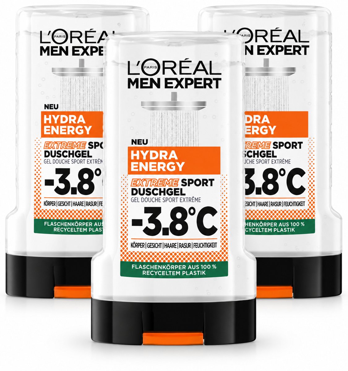 L'Oreal Men Expert - Showergel - Extreme Sport - 3X250ml