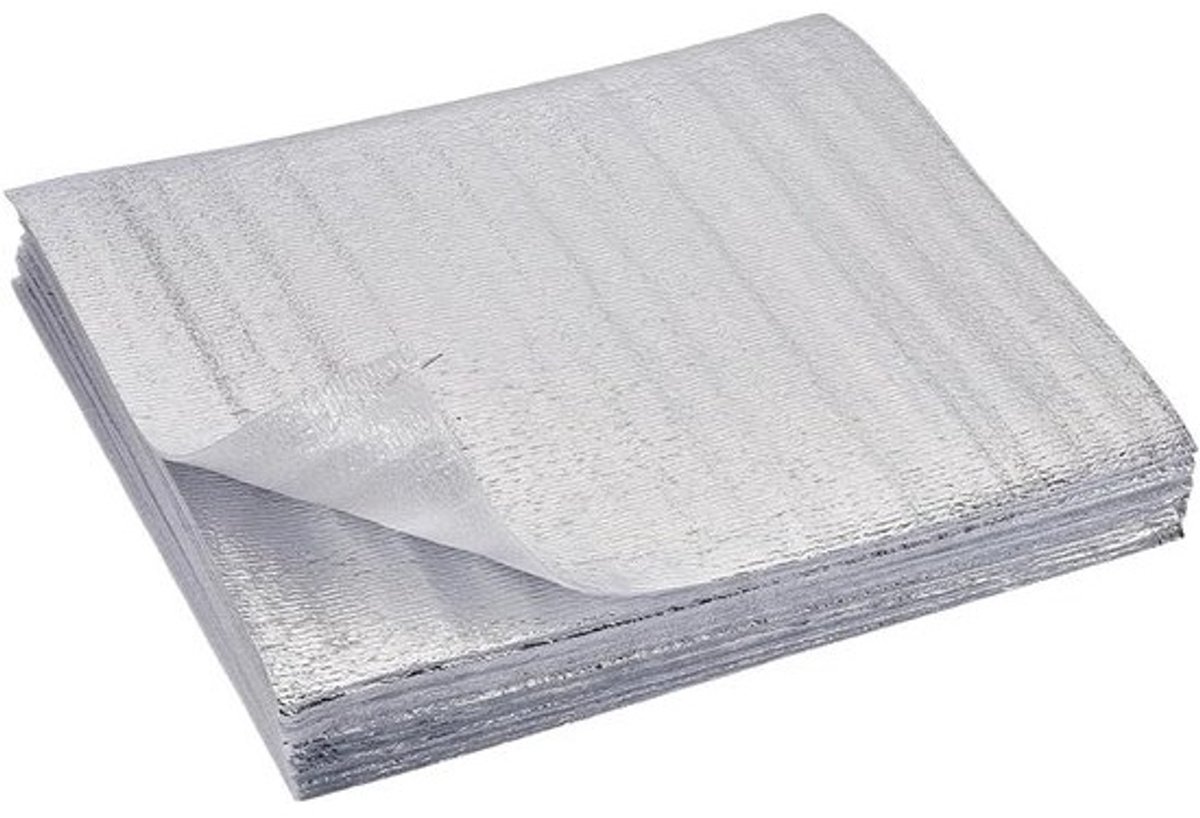 Hittebestendige batting 50 stuks, 2 mm rechthoekige thermische isolatie EPE-schuim voor pannenlappen, ovenwanten en onderzetters, 40 x 33,5 cm