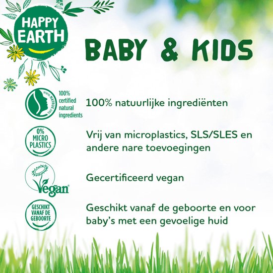 Happy Earth Baby & Kids 100% Natuurlijk Badolie 150 ml van Merkloos — afbeelding 5