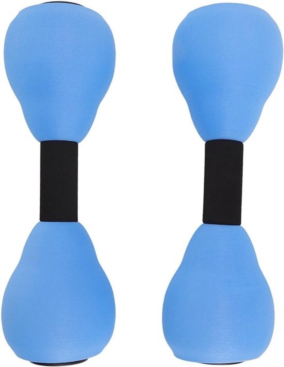 Set van 2 Waterdichte Drijvende Dumbbells voor Waterfitness en Aqua Aerobics, Ideaal voor Zwemmen en Training in het Zwembad