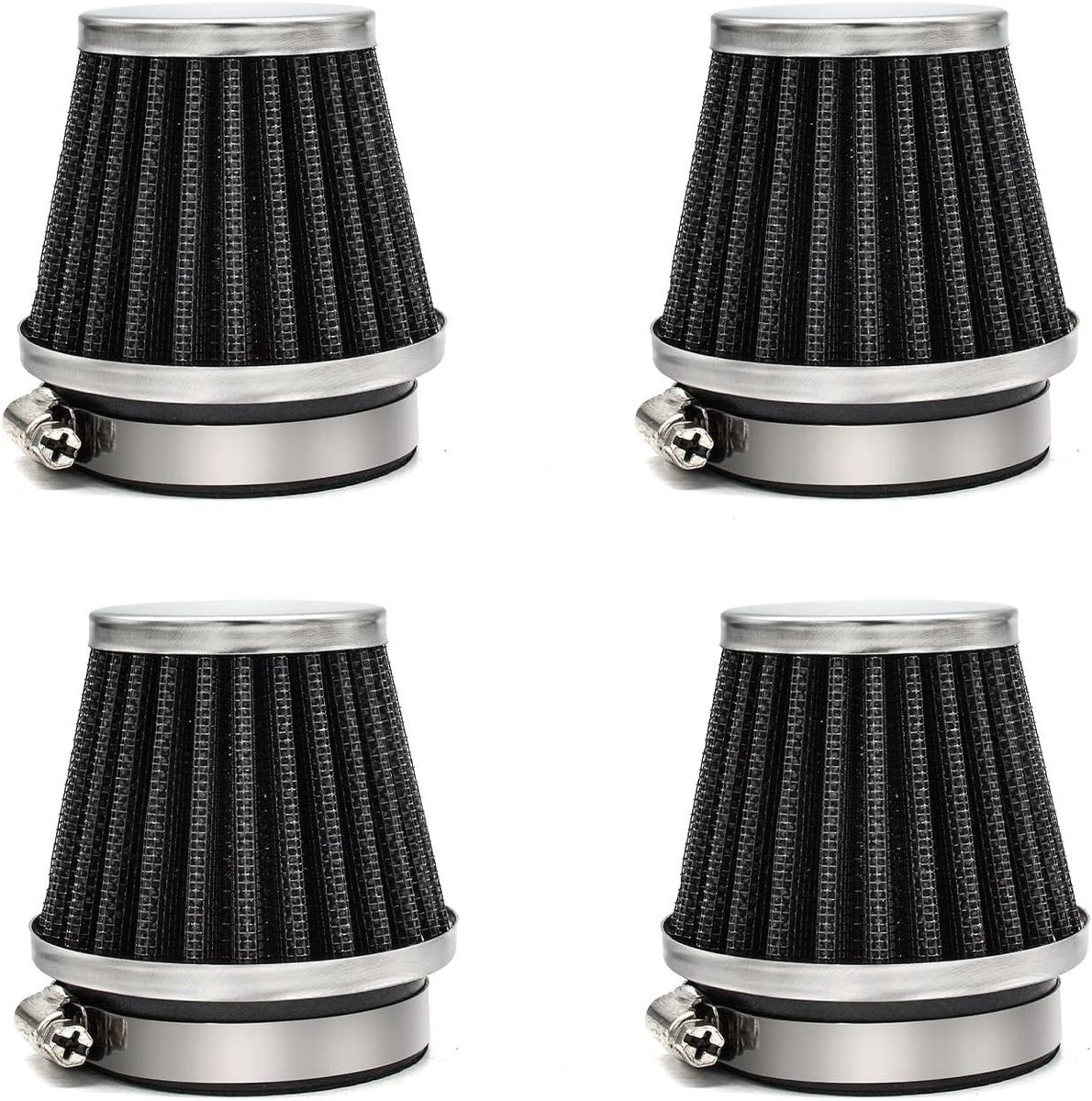 Luchtfilters voor motorfietsen, universeel, compatibel met Yamaha Suzuki Kawasaki GS700 GS750 GS850 GS1000 GS1100 GPZ750 KZ750 ZX750 KZ1000 KZ1100 ZL1000 ZN1100 CBC 750 CBC 900