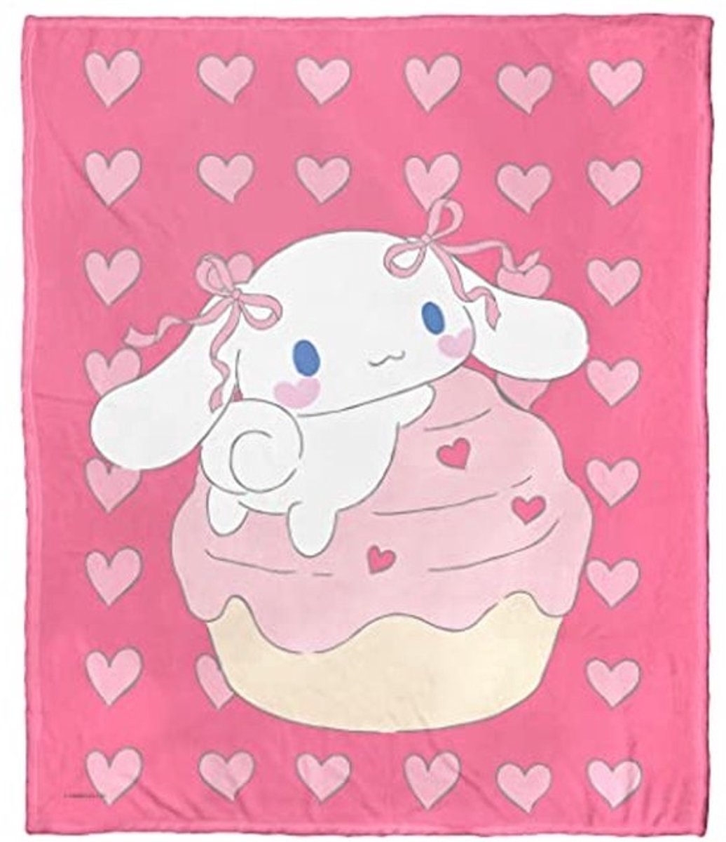 Zijden Touch Throw Dekentje 50" x 60" - Cupcake Klimmen