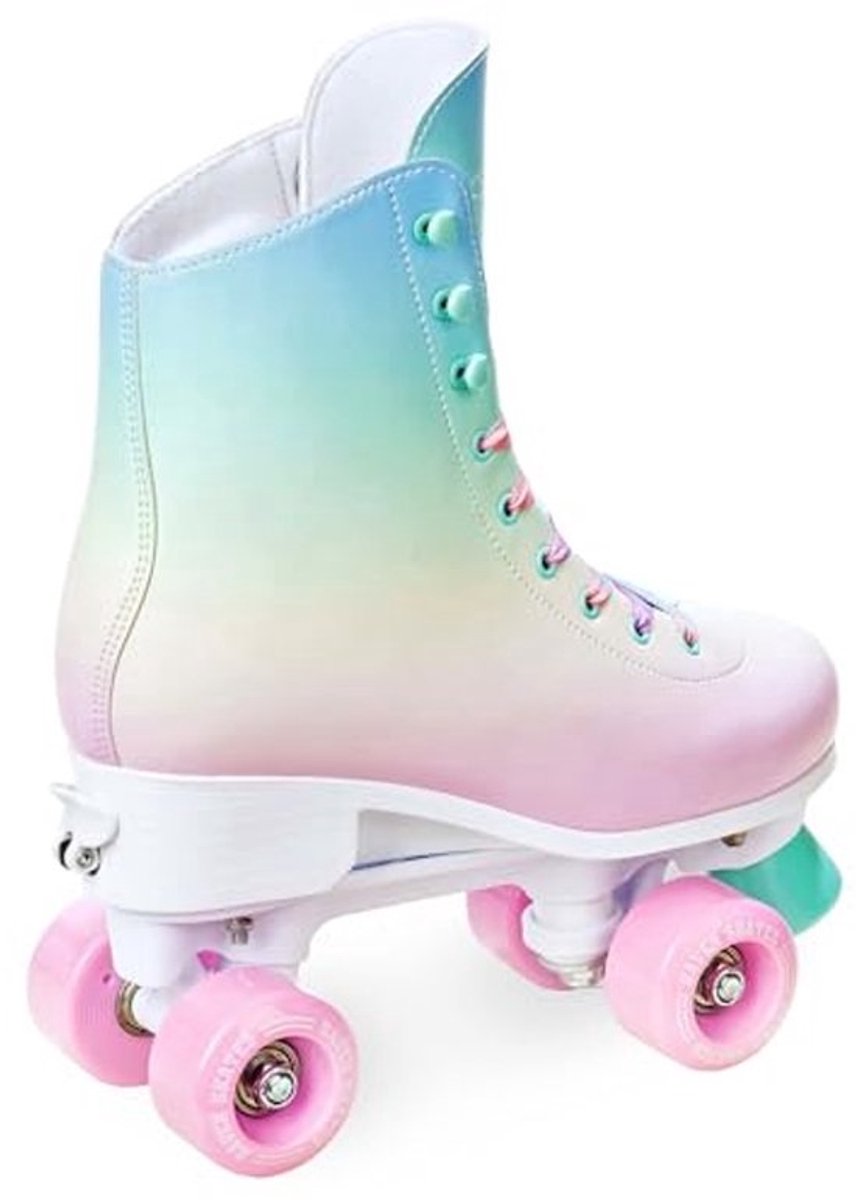 Verstelbare Rollerskates voor Kinderen en Volwassenen - Duurzame PVC Remmen, Rubber Wielen, Maten 35-38