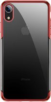 Hardcase - Iphone XR Hoesje - Rode omranding - Baseus