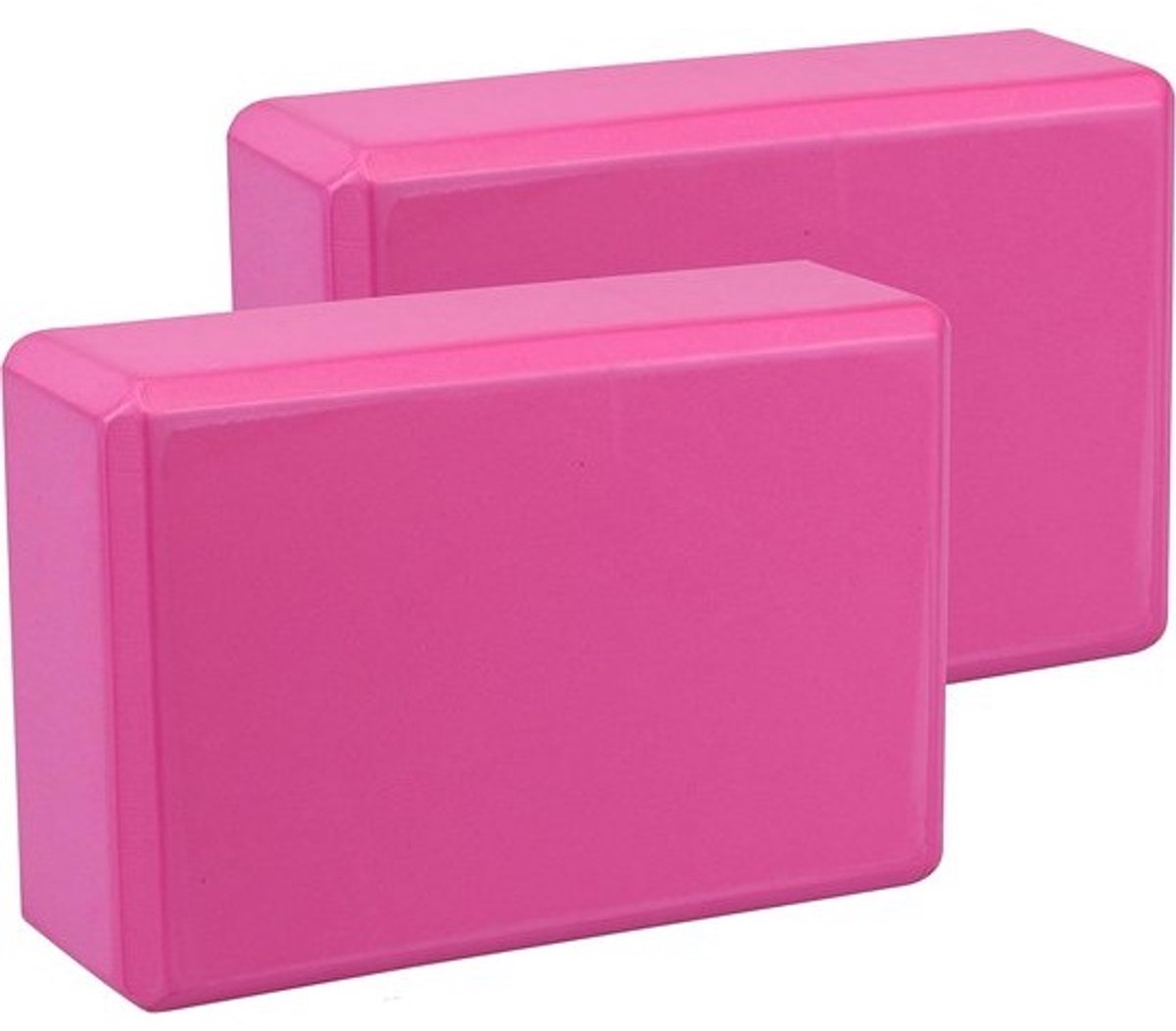 Yoga blokken - 2 stuks - EVA - Antislip - Roze