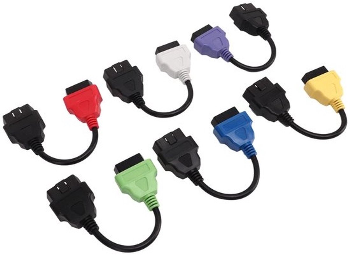 Store_7 - OBD Diagnostische Kabel - Adapter Kabel - Professionele kleurdifferentiatie - 6 Stuks - Diagnostische Scan Tool - Geschi...