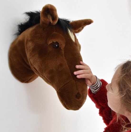 Wild & Soft Paard Scarlett Dierenkop — afbeelding 4