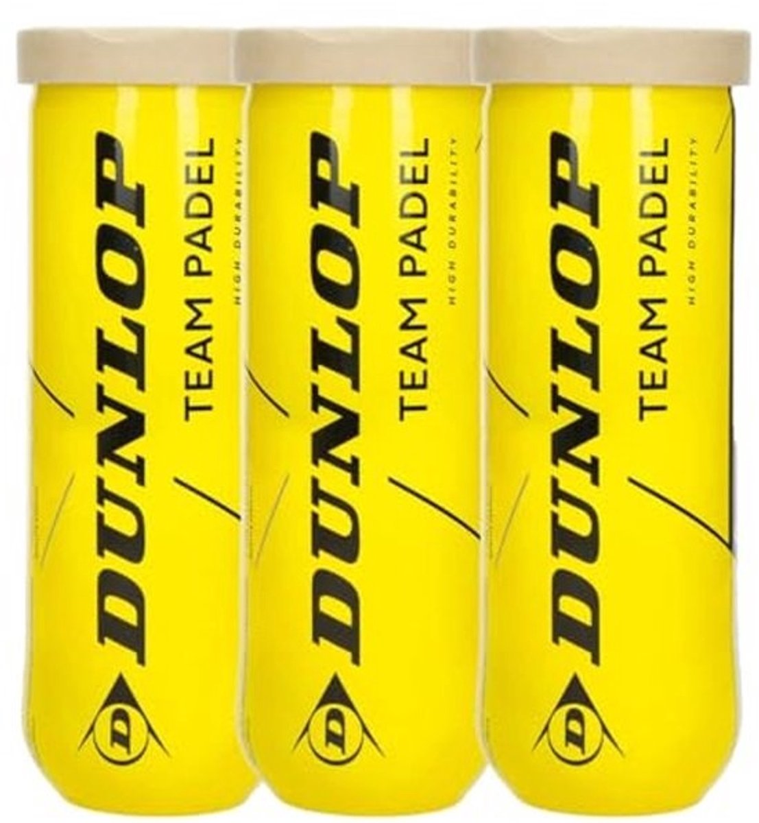 Dunlop Team Padelballen - Pakket van 3