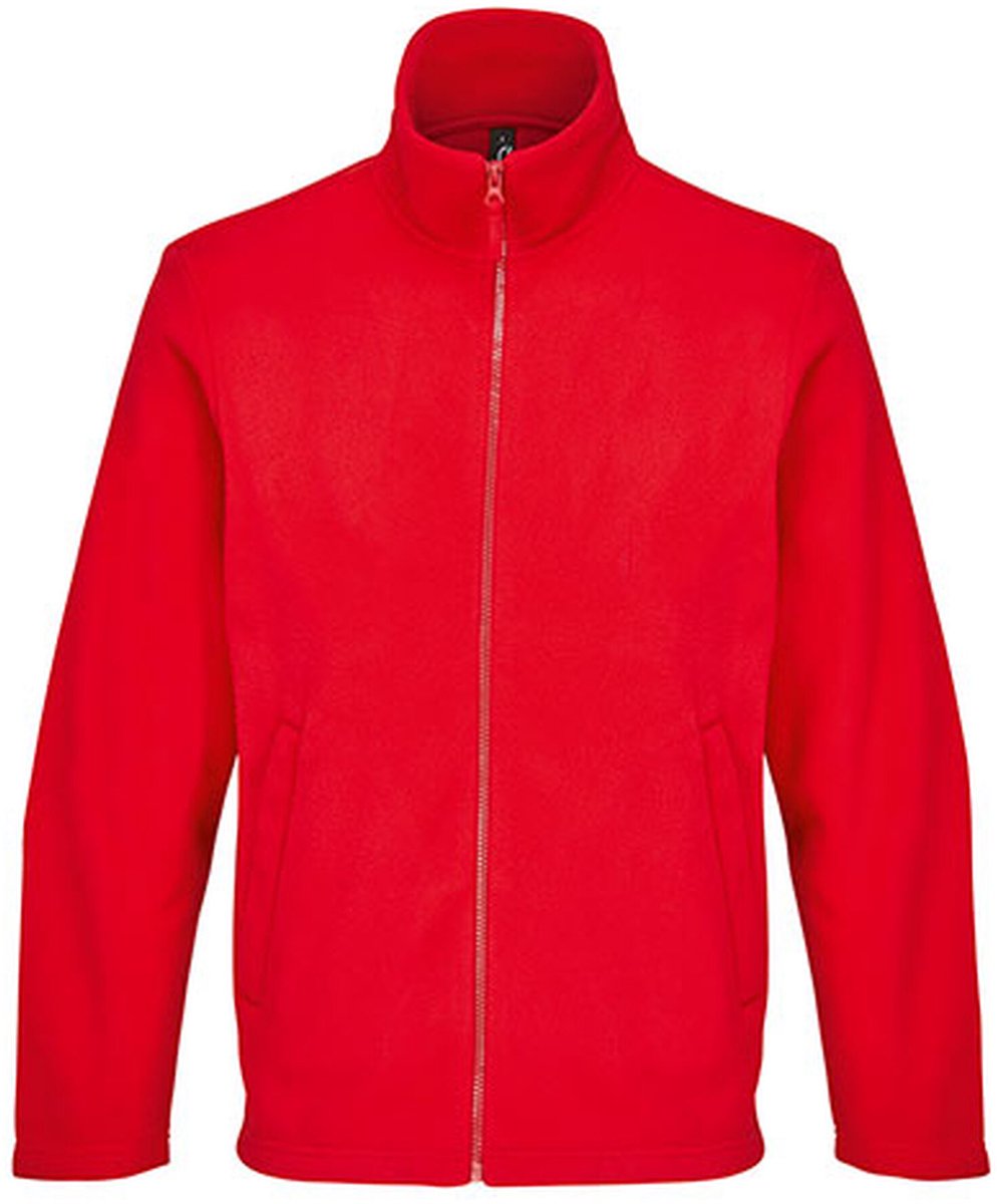 SOL'S Unisex Microfleece Full-Zip Jacket Nitro L04759 - Red - 3XL