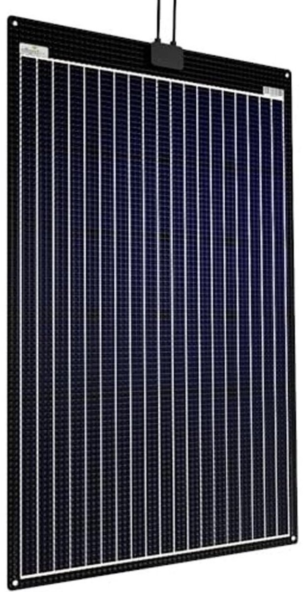 Semi-flexibel 120W zonnepaneel met aluminium achterkant voor duurzame energie