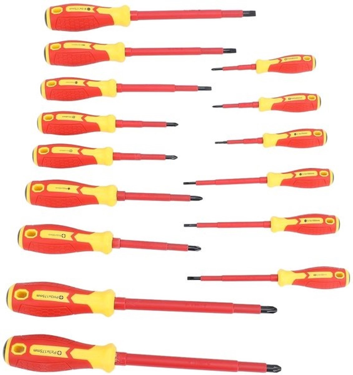 Dailygoody - Geïsoleerde Elektricien Schroevendraaierset