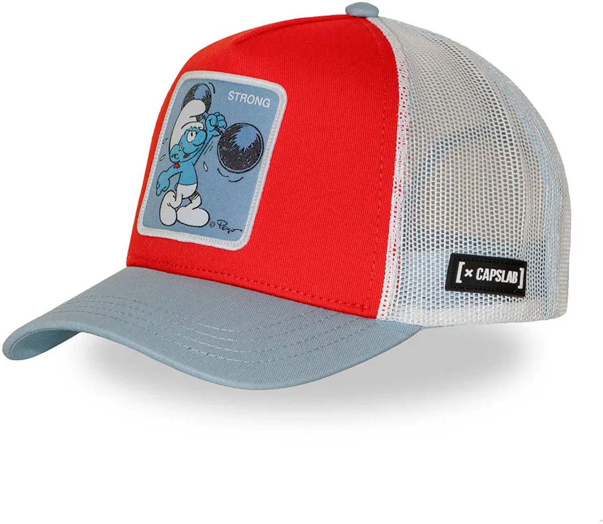 Capslab Smurfs Star Pet Rood