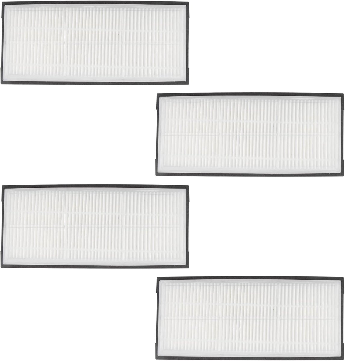 Set van 4 filteraccessoires voor Roborock S7/S7 Maxv/S7 Maxv Ultra/S7 Max Ultra/S8/S8+/S8 Pro Ultra, stofzuigeraccessoires, efficiënte reiniging, herbruikbare veegrobot-filter