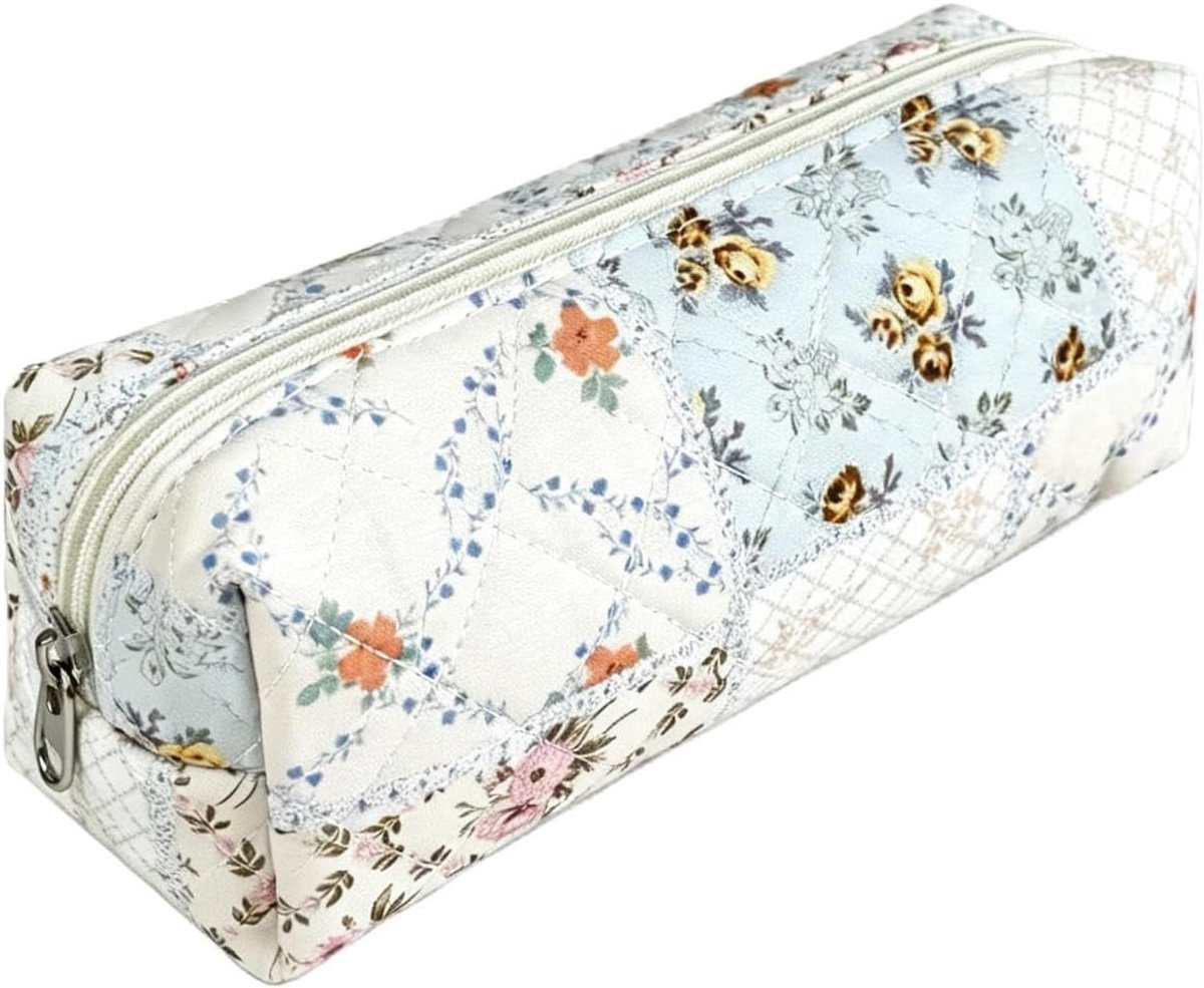 Etui Klein Waterdicht,Etui Voor Meisjes,De schattige kleine Cartoontas kan Worden Gebruikt als Sleuteltas, Make-Uptas,Speelgoedtas en is Gemakkelijk mee te Nemen(Blauw, wit, roze)