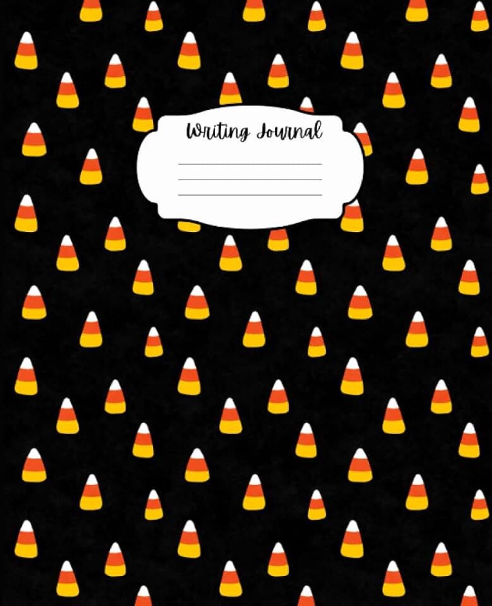 Corn Halloween Notebook