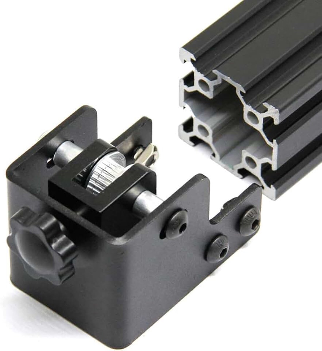 Ender 3 pro Riemspanner Upgrade 4040 Y-as synchrone riemspanner voor Ender 3 Pro/Ender3 V2/CR-20 Pro 3D-printer (4040 Y-as)