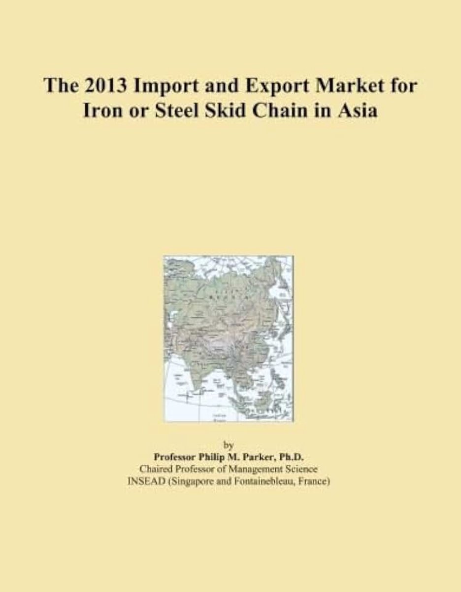 2013 Import and Export Market for Iron or Steel Skid Chain in Asia
