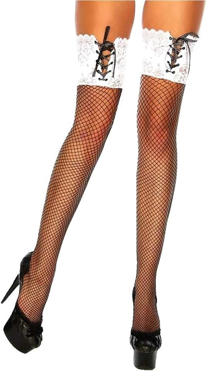 Krautwear Panty's voor dames, jarretelhouders, exclusief bandjes, kant, 34-40