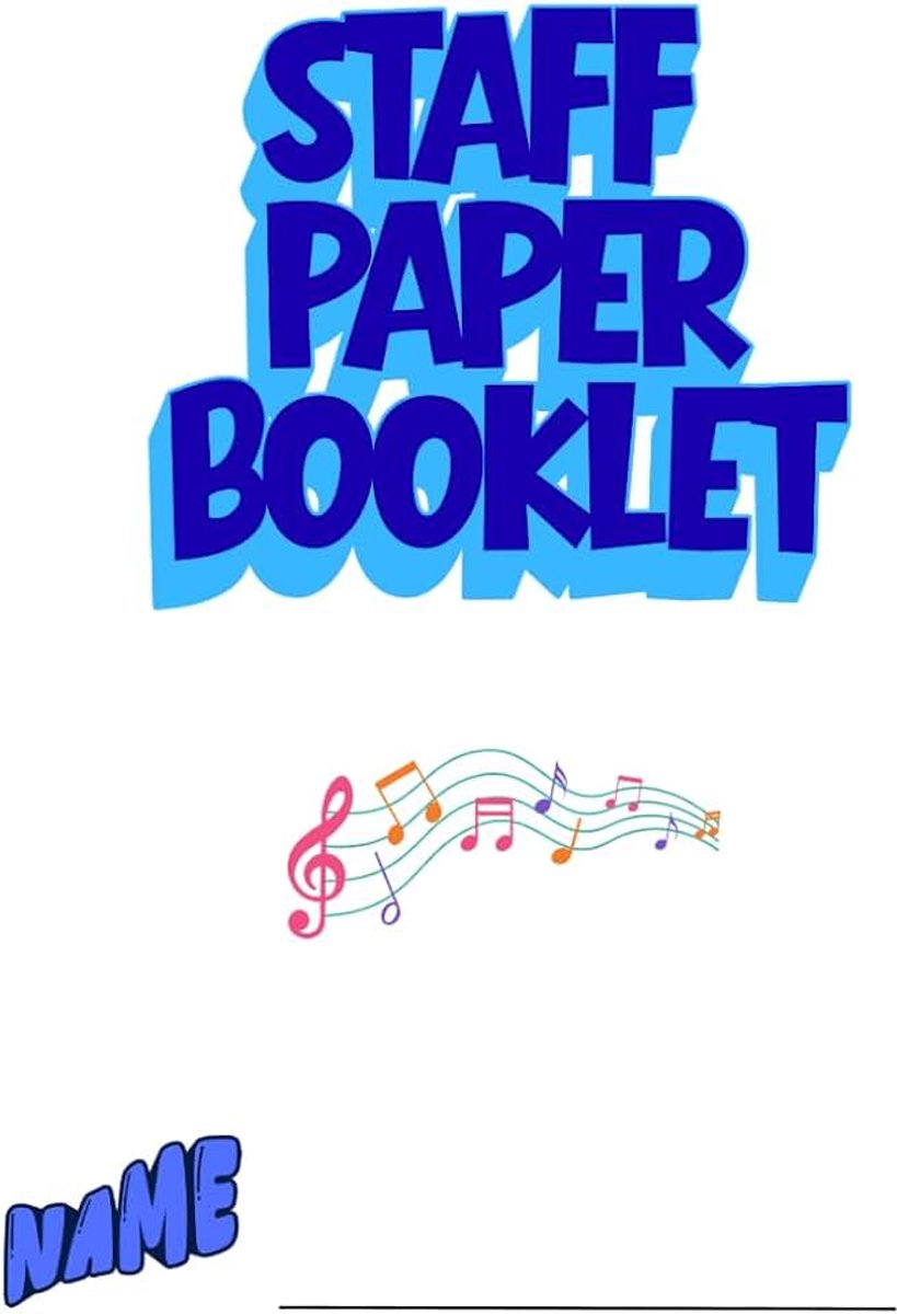 Staff Paper Booklet