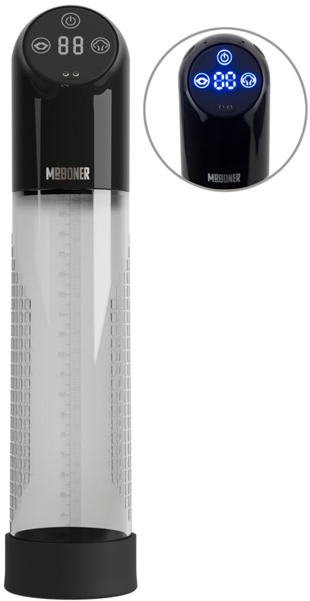 Mr.Boner water Penis Pump, Automatische penispomp, Aqua penis training