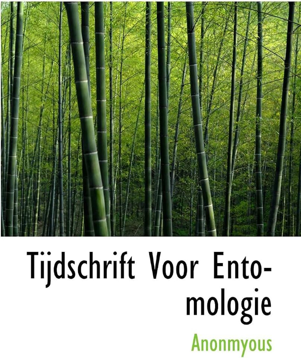 Tijdschrift Voor Entomologie