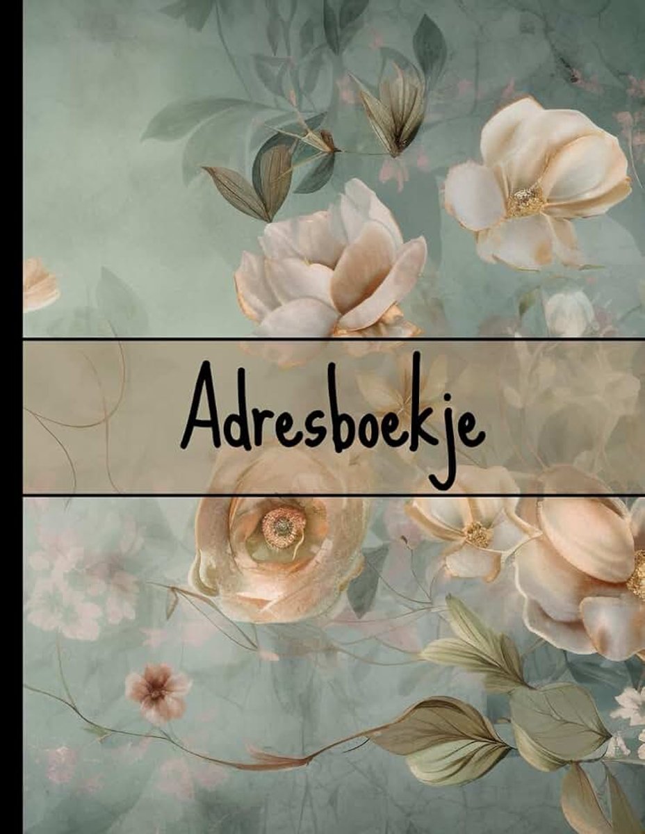 Adresboekje: Adresregister met alfabetische tabbladen heb je altijd alle adressen, contacten, telefoonnummers bij de hand.