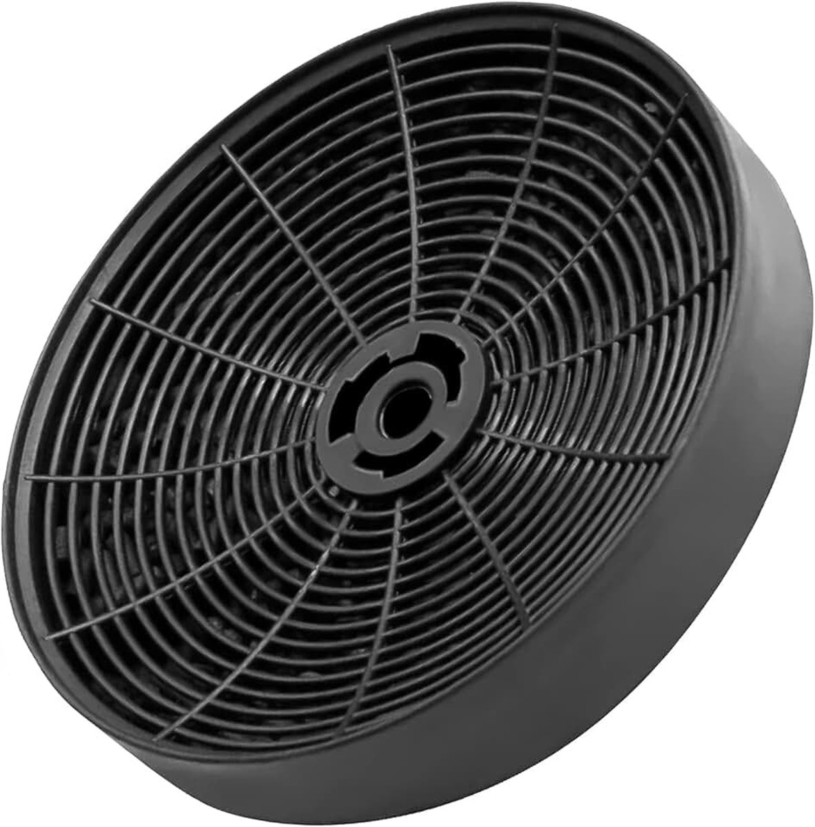Koolfilter type A voor afzuigkap Ø 173 x H 35 mm FB001UA 49011522 50290906 9029793792 CFC0141601 voor Candy voor Electrolux voor Elica voor Whirlpool Garantie 10 jaar - MONTERAL