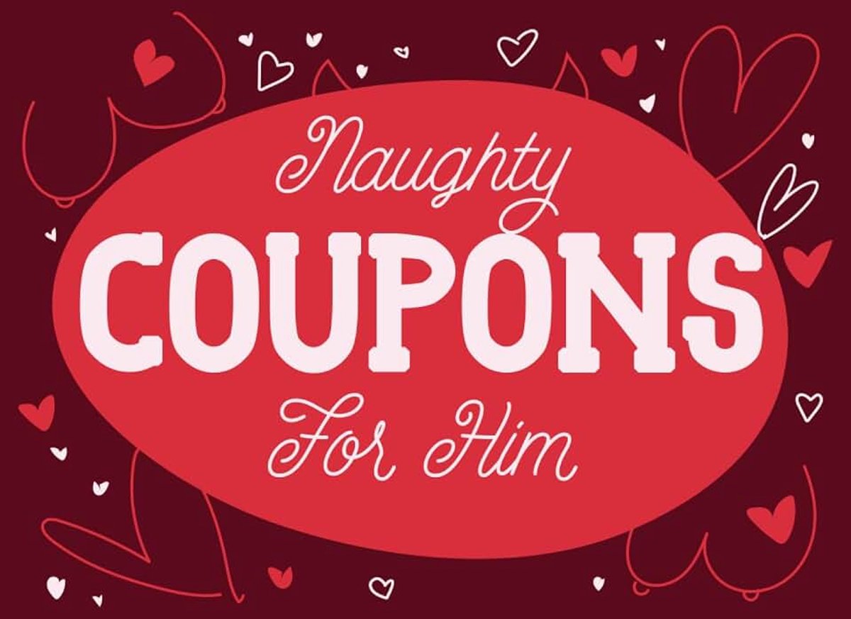 Coupons for Him: Sexy Gift for Valentine's Day, Birthdays and Anniversaries, for Your Husband or Boyfriend. Ignite Passion with Quickies, ... & 10 Blank Vouchers for Personal Touch.