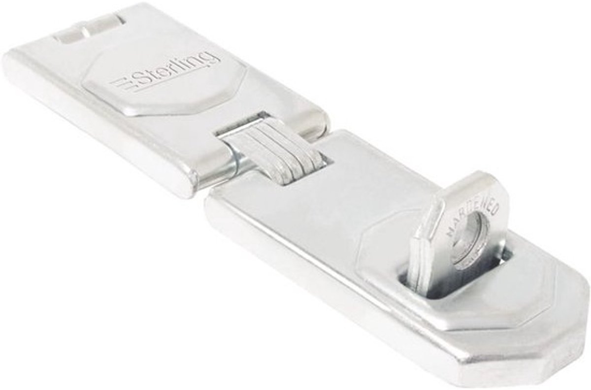Zware Veiligheidshasp en Nietje, Corrosiebestendig Staal, 155mm