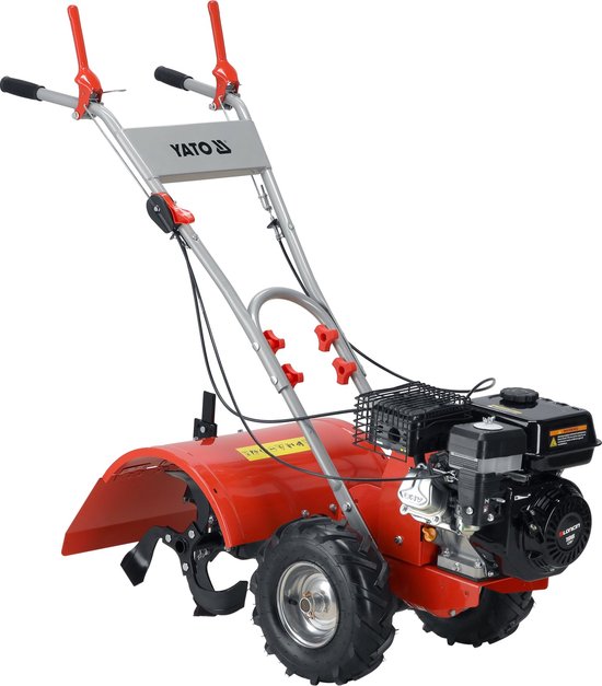 Benzine Tuinfrees / Grondfrees - 196 cc Loncin Motor - 5.58 PK - Met Wielaandrijving & Apie (48 cm) — afbeelding 3